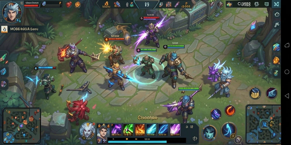 Screenshot gameplay CU888 yang intens dan seru.