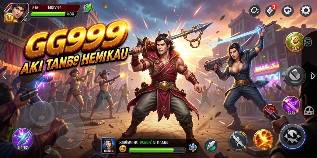 Gameplay GG999 yang mendebarkan dan penuh aksi.