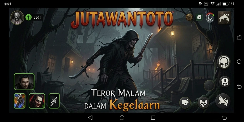 Tangkapan layar JUTAWANTOTO menampilkan suasana menyeramkan yang menggugah ketegangan.