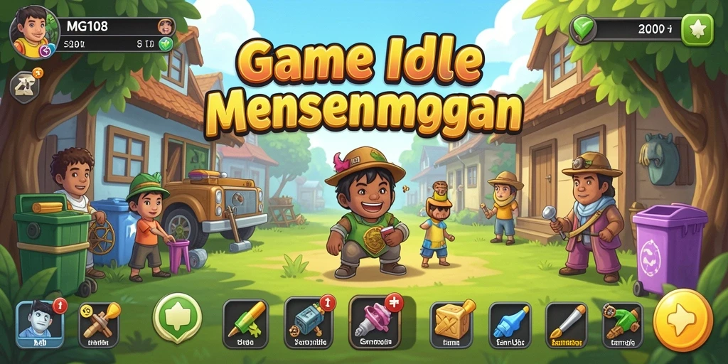 Tampilan gameplay MG108 yang menarik dan menyenangkan.